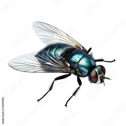fly on transparent background