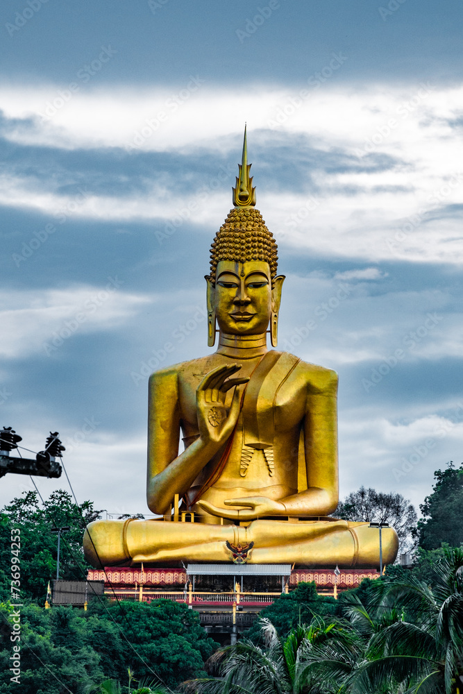 golden buddha statue in Thailand golden buddha statue in Thailand