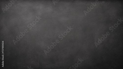 Background blank black school chalkboard