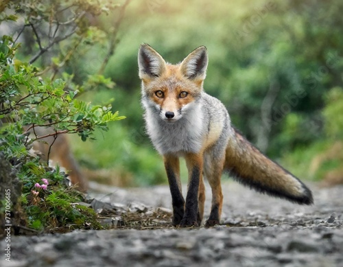 red fox in the wild © Jonghwan Jung
