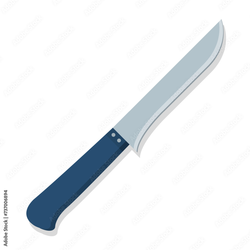 Kitchen utensil fruit knife cartoon illustration Kitchen utensil fruit knife cartoon illustration