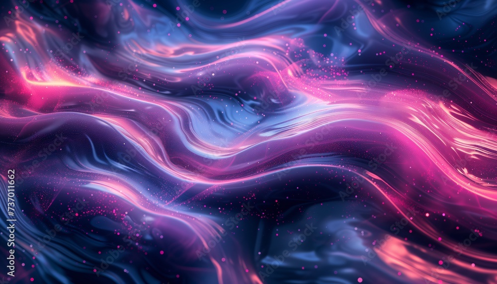neon abstract fluid art with sparkling particles neon abstract fluid art with sparkling particles