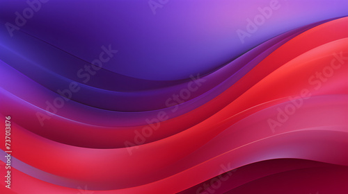 Purple and red beautiful wavy abstract background