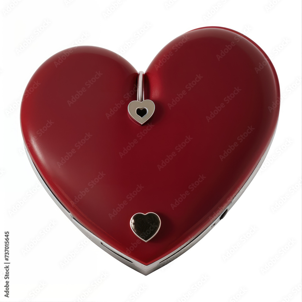 Heart. Valentine's card. Abstract illustration. AI generated. Heart. Valentine's card. Abstract illustration. AI generated.
