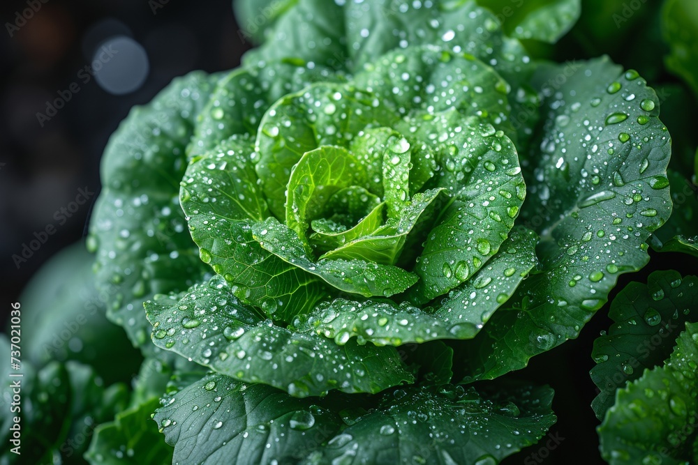 Lush green cabbage plants in a field, representing organic agriculture and fresh vegetable cultivation. Lush green cabbage plants in a field, representing organic agriculture and fresh vegetable cultivation.