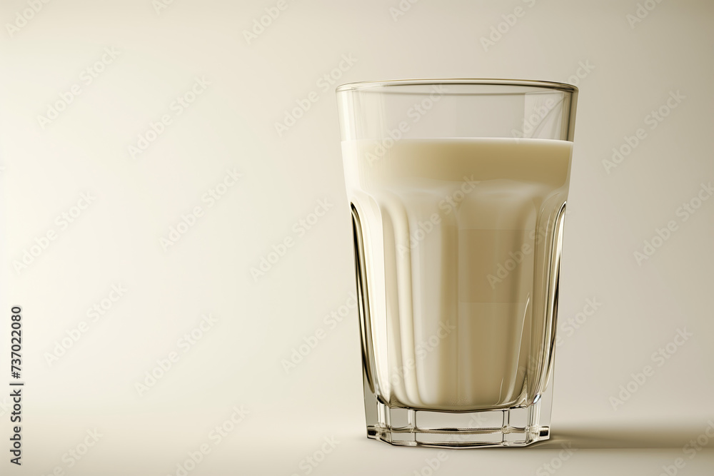a glass of milk isolated on white background a glass of milk isolated on white background