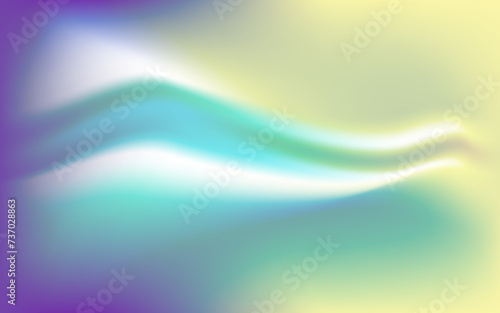 Abstract colorful wave with gradient. The illusion of dynamic space with wave energy