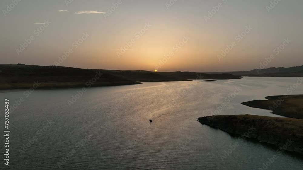 Embalse de la Serena en Badajoz Embalse de la Serena en Badajoz