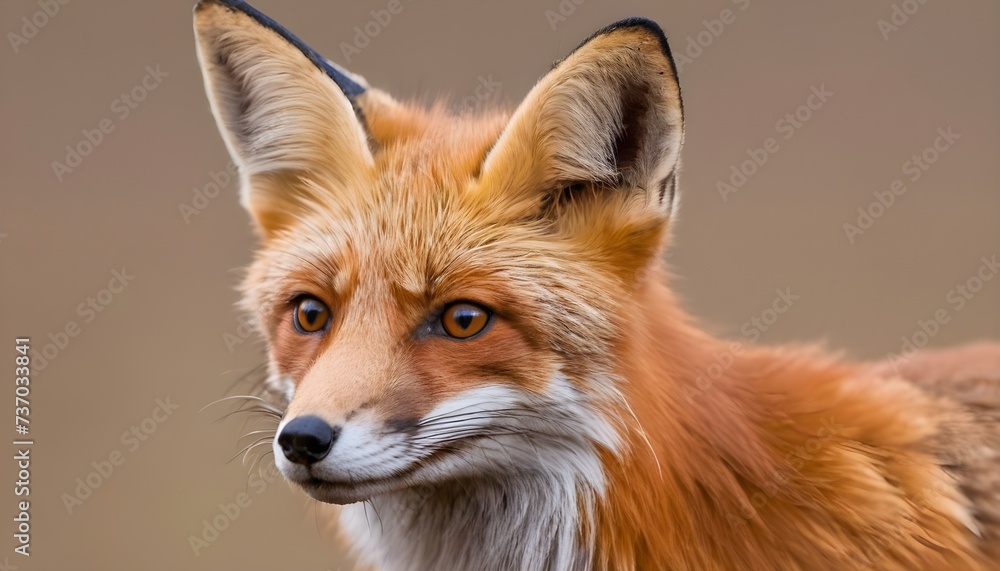 Fototapeta premium red fox portrait