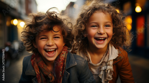 Kids Laughing and Smiling: A Collection of Happy Moments © Graphics.Parasite