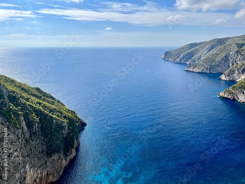 Amazing view of the landscape of the sea and moutains © Ligita