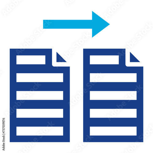 Clone icon vector image. Can be used for Science Fiction.