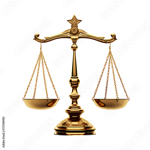 Scales of justice PNG