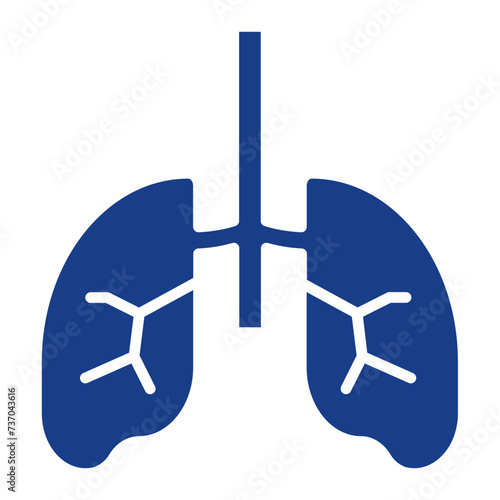 Alveoli icon vector image. Can be used for Human Anatomy.