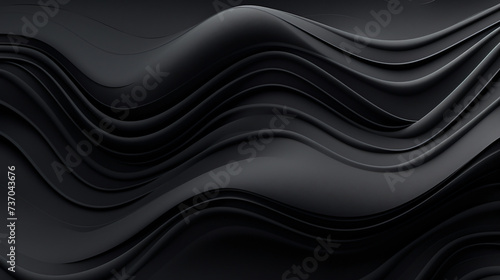Black paper waves