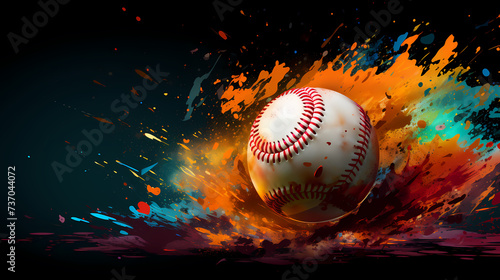 Baseball theme wallpaper background