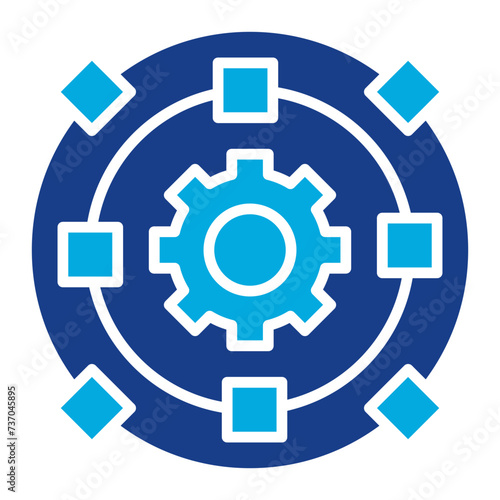 Synthesis icon vector image. Can be used for Journalism.