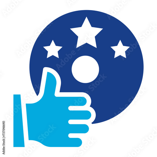 Excellence icon vector image. Can be used for Leadership.