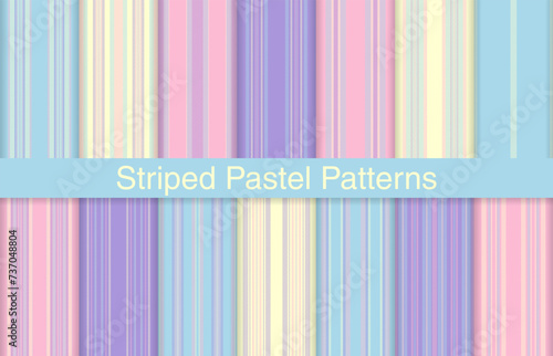 Trendy striped bundles, textile design, lines fabric pattern for shirt, dress, suit, wrapping paper print, invitation and gift card.