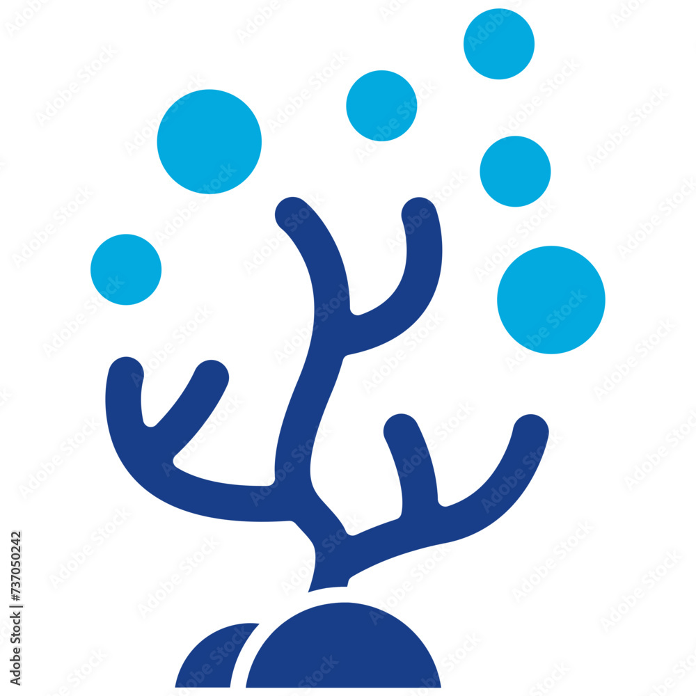 Seaweed icon vector image. Can be used for Coastline. Seaweed icon vector image. Can be used for Coastline.