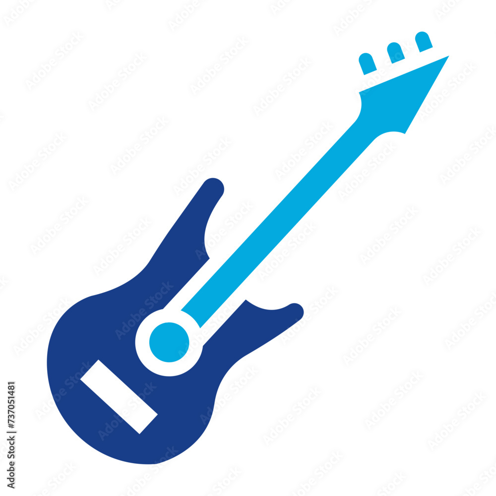 Guitar icon vector image. Can be used for Festa Junina. Guitar icon vector image. Can be used for Festa Junina.
