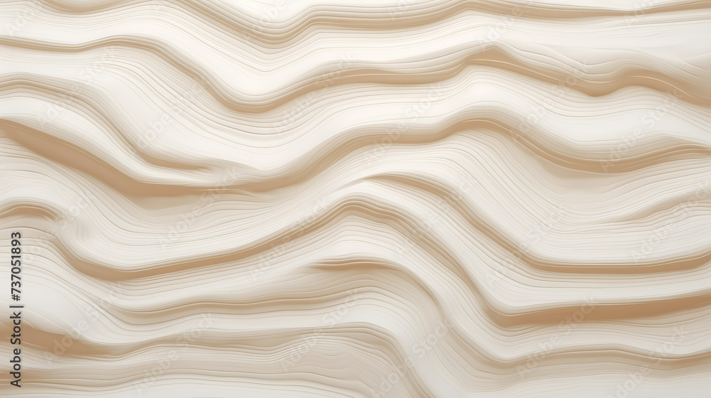 Fototapeta premium Abstract paper cut Topographic texture, canyon map light relief texture background