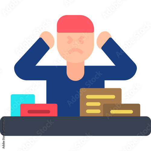 Unorganized Icon