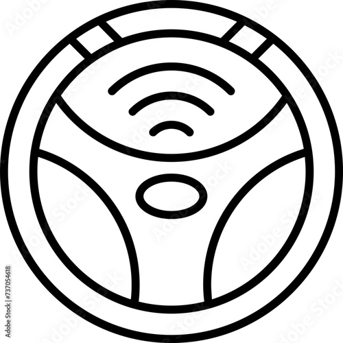 Self Driving Icon
