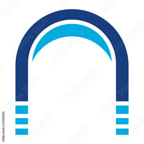 Mouth Guard icon vector image. Can be used for Rugby.