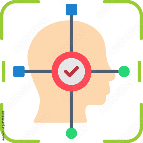 Facial Recognition Icon