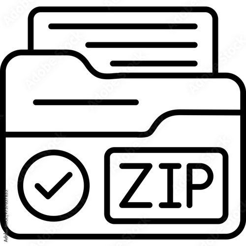 Zip Icon