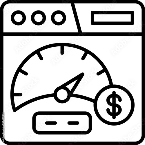 Bandwidth Icon