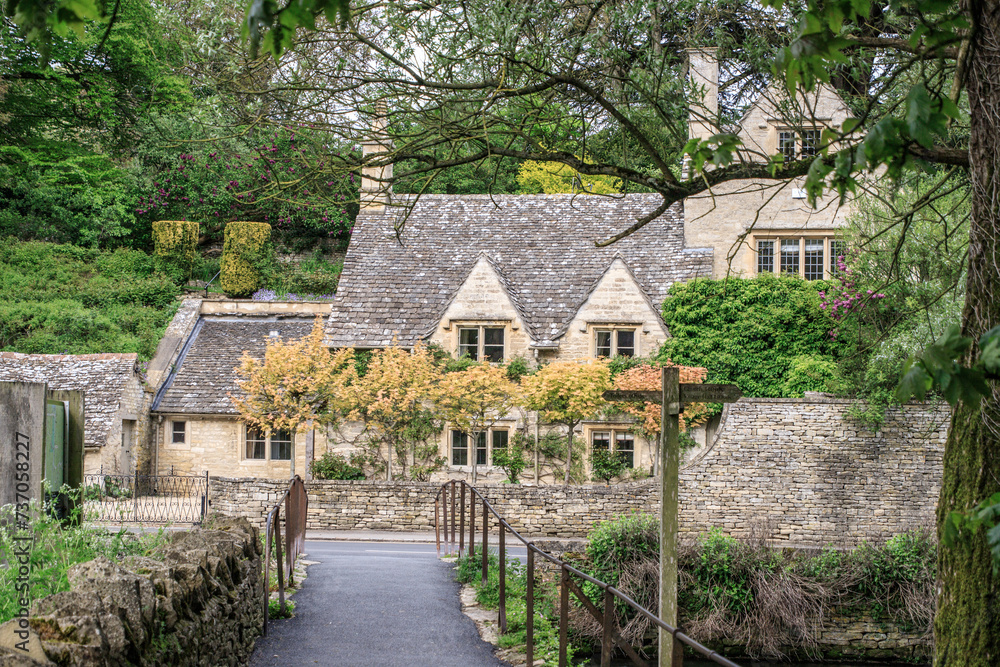 A Peaceful Stroll Along Arlington Row, Cotswolds A Peaceful Stroll Along Arlington Row, Cotswolds