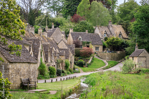 Bild auf Leinwand Historic Arlington Row: A Glimpse into Cotswolds’ Past