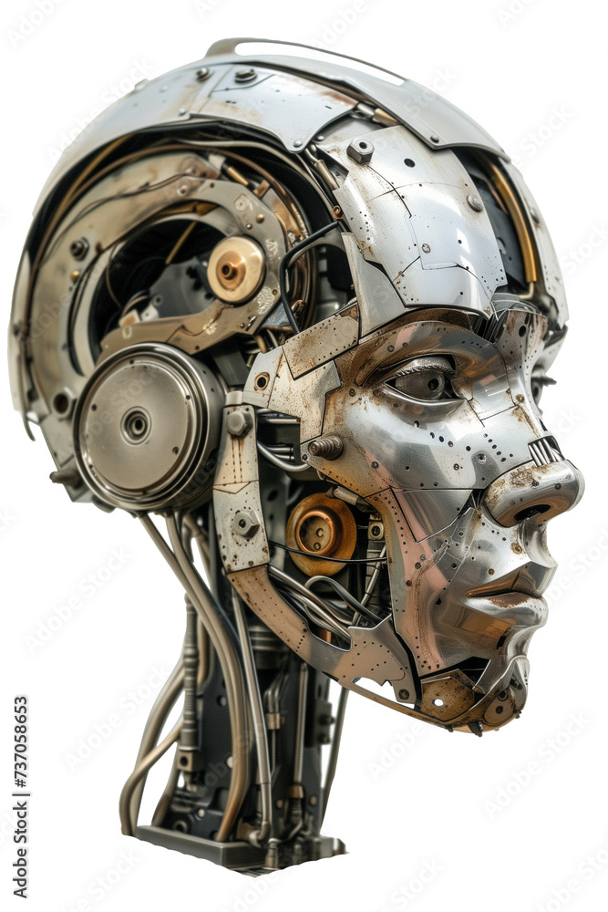 robot head. isolated on transparent background.
robot head. isolated on transparent background.