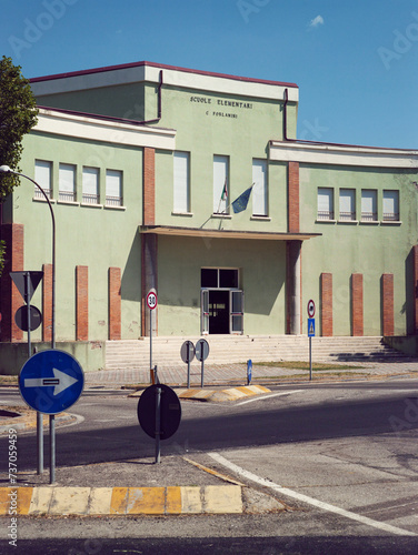 Tresigallo - Citta Metafisica - elementary school photo