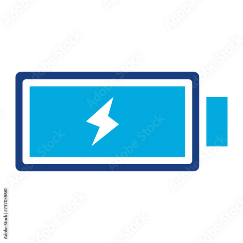 Charge Battery icon vector image. Can be used for Battery and Power.