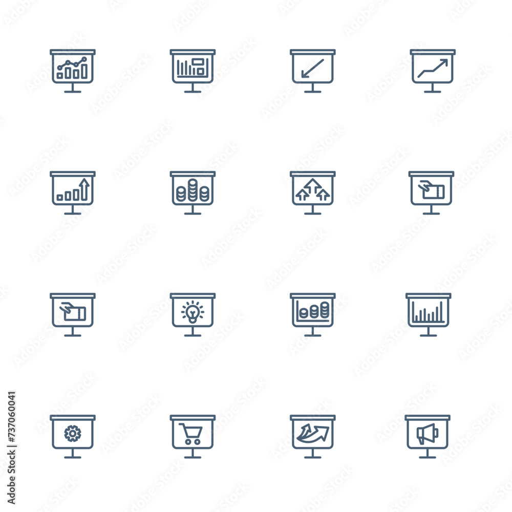 Data analysis icon editabled vector. Money and other, arrow