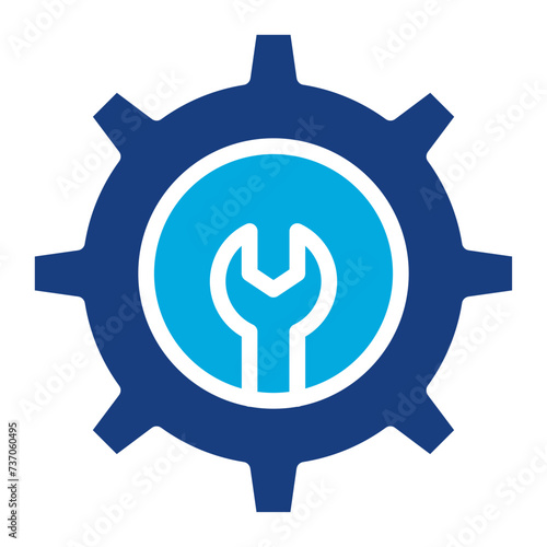 Repair icon vector image. Can be used for Shoemaker.