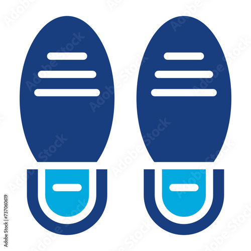 Soles icon vector image. Can be used for Shoemaker.