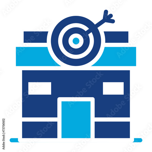 Shop icon vector image. Can be used for Archery.