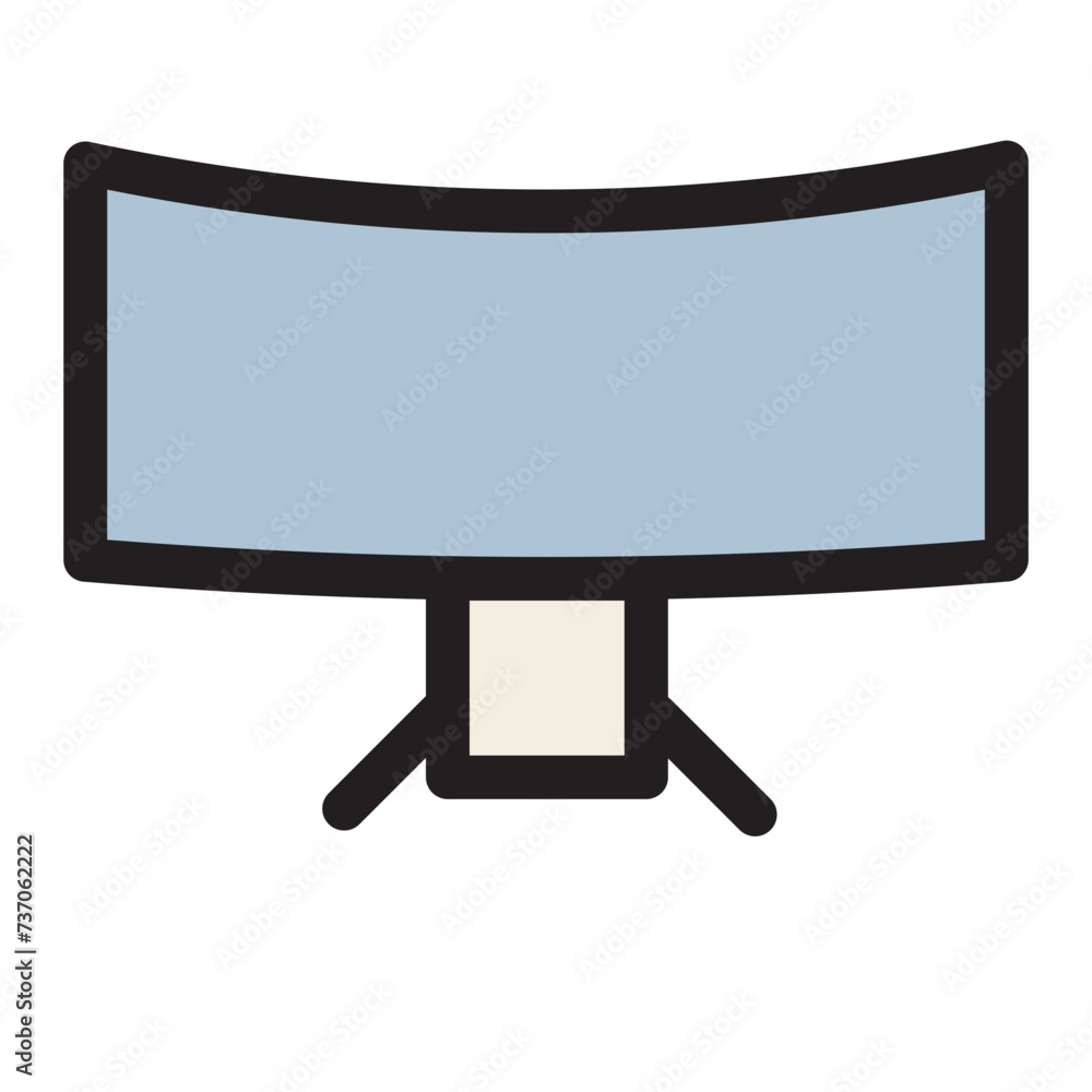 Display Lcd Led Monitor Screen Television Tv Filled Outline Ocon Display Lcd Led Monitor Screen Television Tv Filled Outline Ocon
