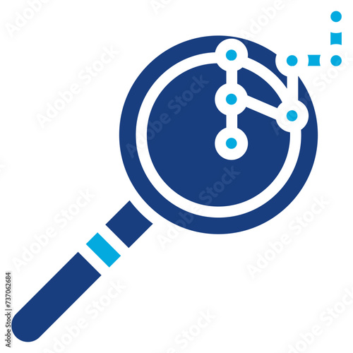Pattern Recognition icon vector image. Can be used for Biometrics.