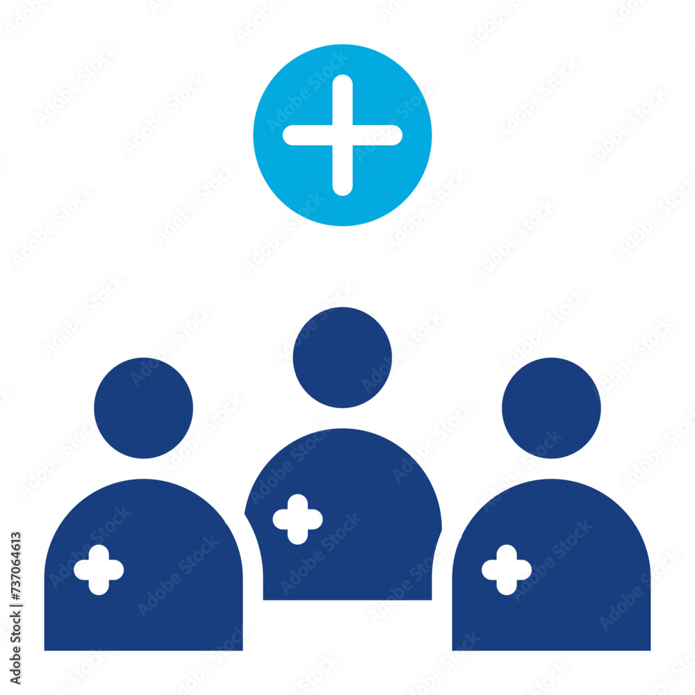 Paramedic Staff icon vector image. Can be used for Diversity. Paramedic Staff icon vector image. Can be used for Diversity.