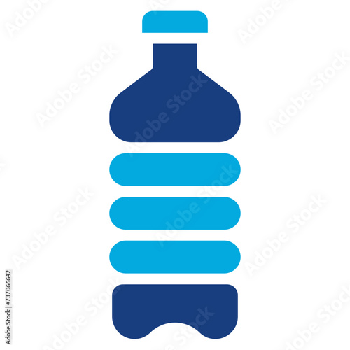 Water Bottle icon vector image. Can be used for Volleyball.