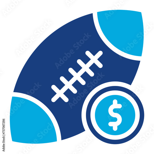 Sports Betting icon vector image. Can be used for Casino.