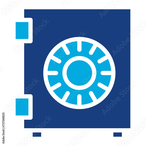 Vault icon vector image. Can be used for Trading.