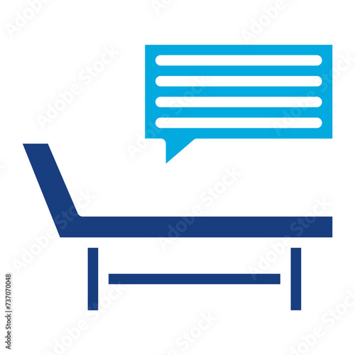 Individual Therapy icon vector image. Can be used for Psychology.