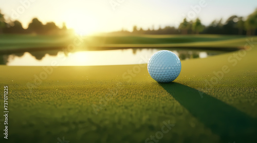 Golf, the artistic journey of pursuing the perfect shot