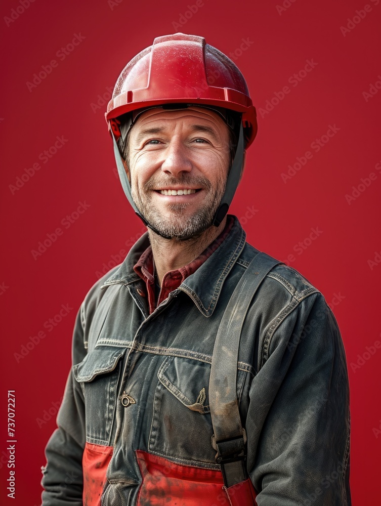 Engineer worker male with smile face in professional background Engineer worker male with smile face in professional background